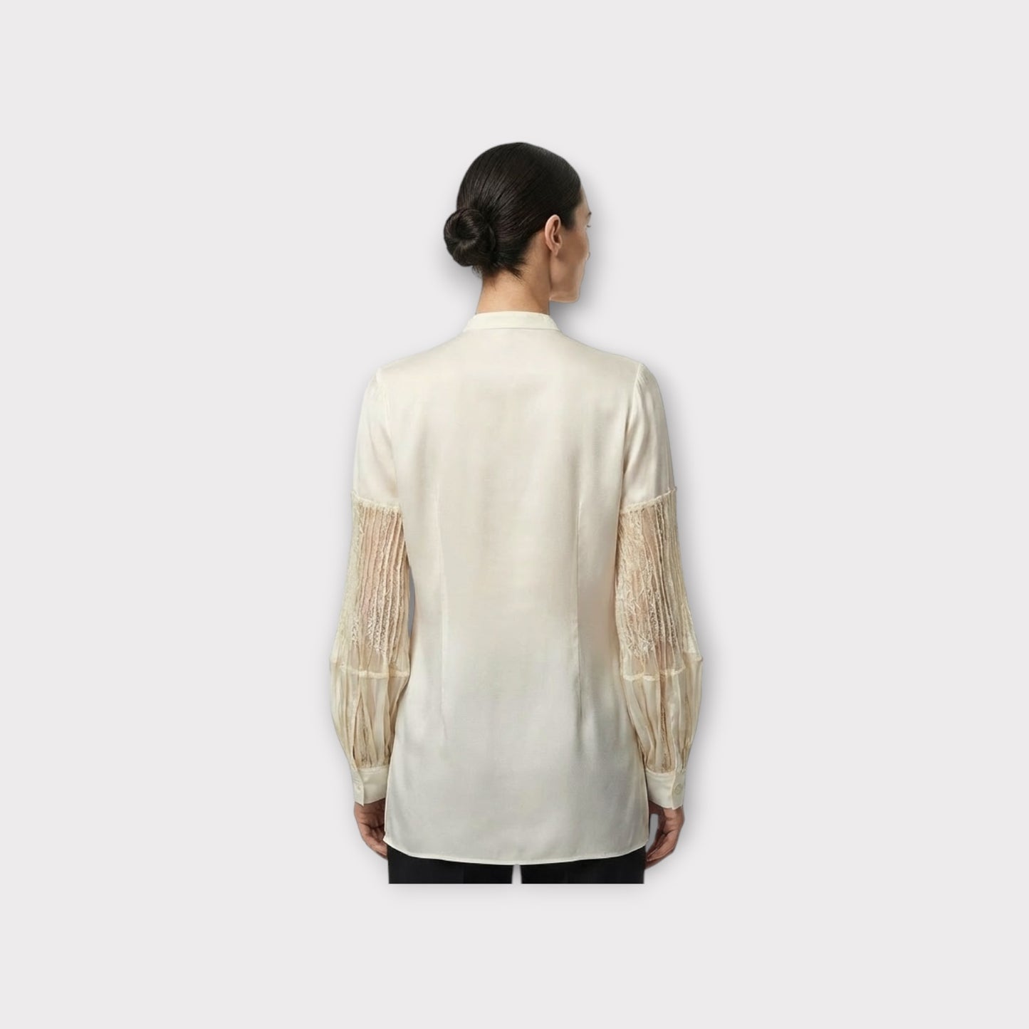 Loewe High Neck Balloon Blouse