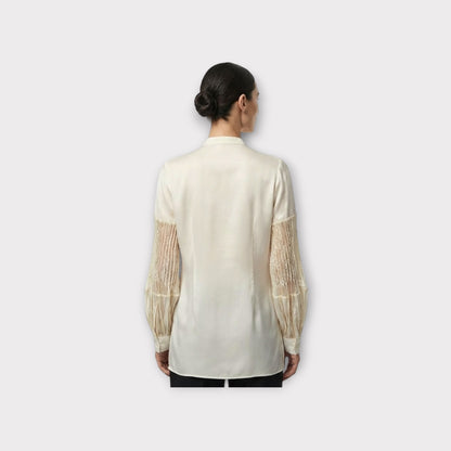Loewe High Neck Balloon Blouse