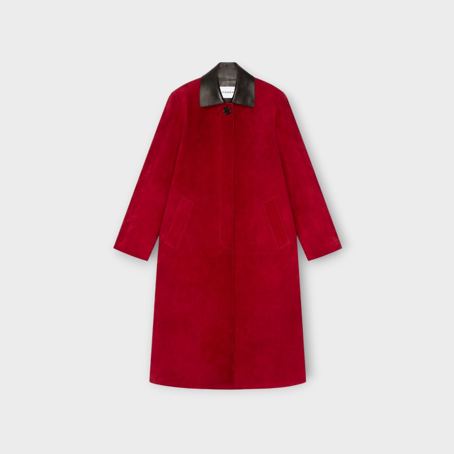 Givenchy Suede Long Coat