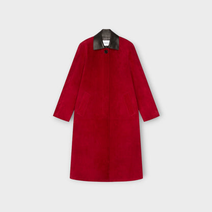 Givenchy Suede Long Coat