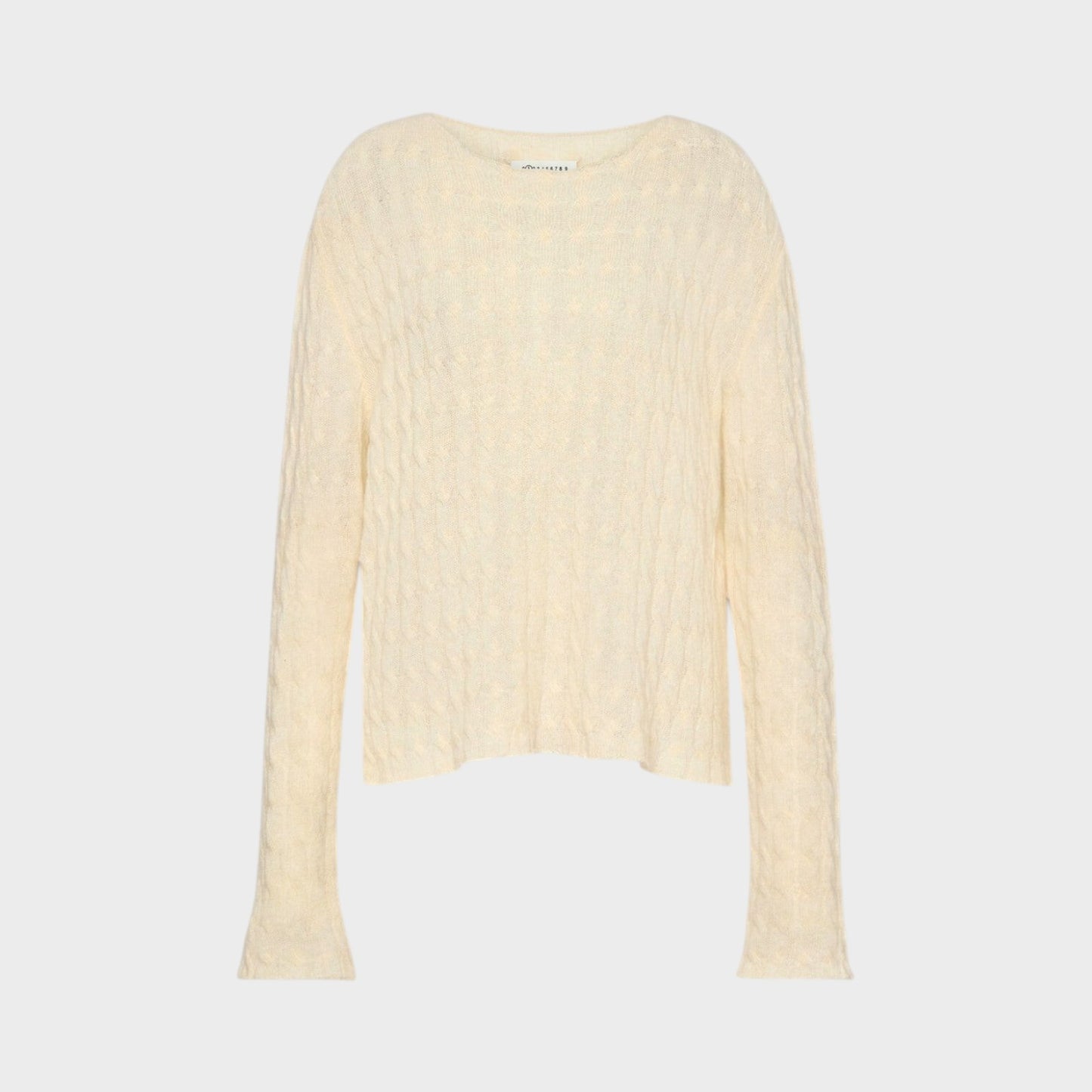 Maison Margiela Wool & Cashmere Braided Sweater