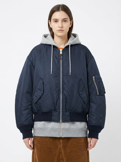 Undercover Layered Hybrid Bomber Coat