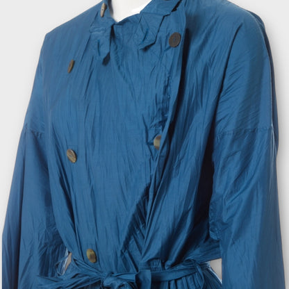 Loewe Pleated Crinkled Trench Coat