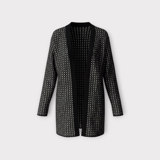 Alaïa Recif Black & Silver Cardigan