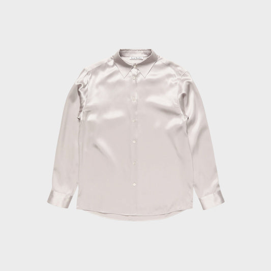 Acne Studios Serillan Silk Satin Shirt