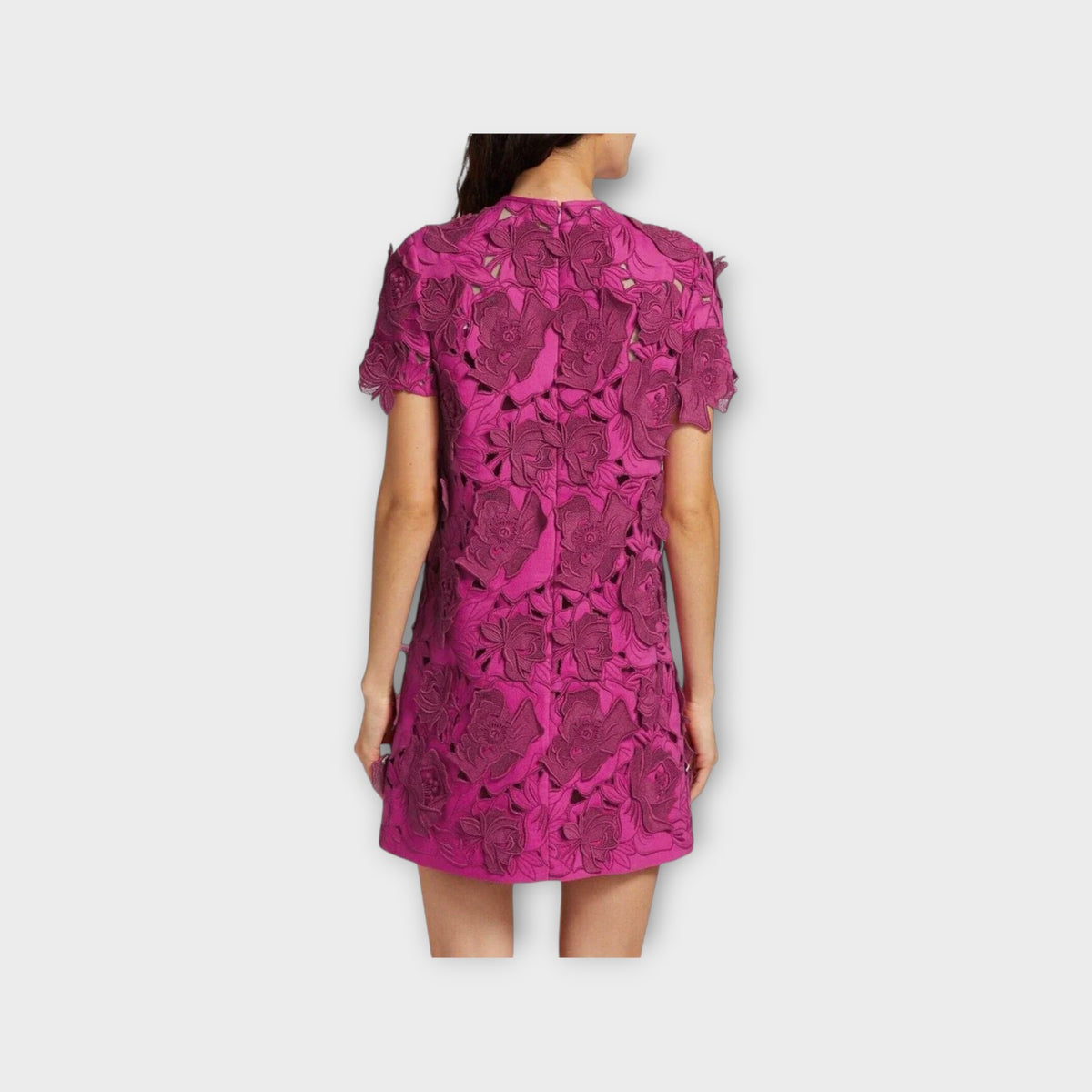 Valentino Wool & Silk Couture Mini Dress