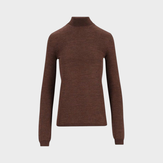 Maison Margiela Wool Silk Underpinnings Turtleneck