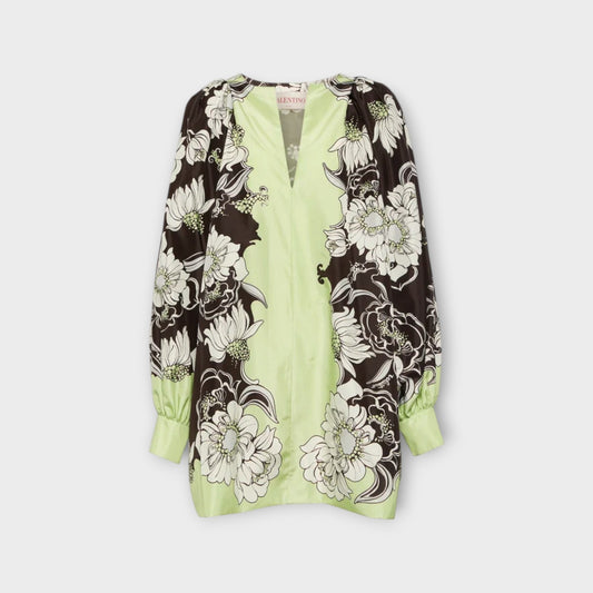Valentino Silk Taffetas Mini Dress
