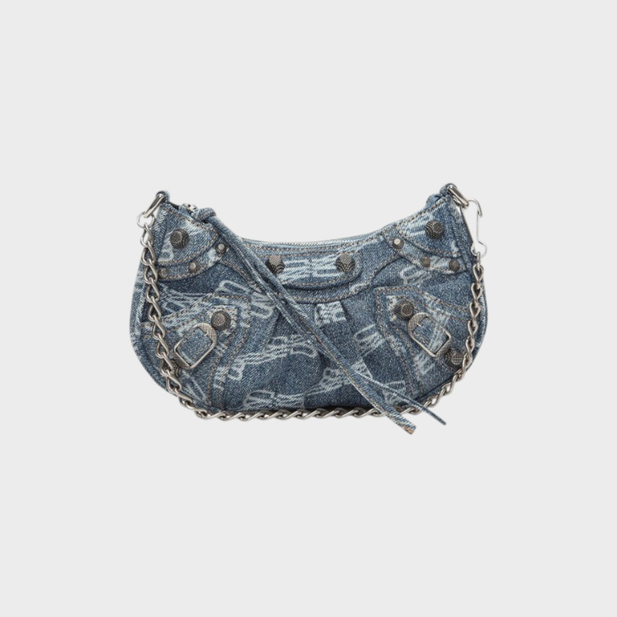 Balenciaga Denim Le Cagole Mini Bag