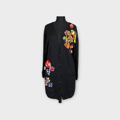 Loewe Bouquet Wool Cardigan