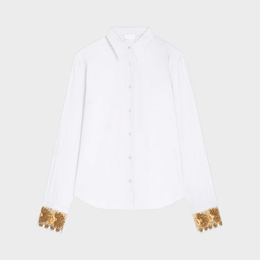 Dries Van Noten Chloris Cotton Classic Shirt