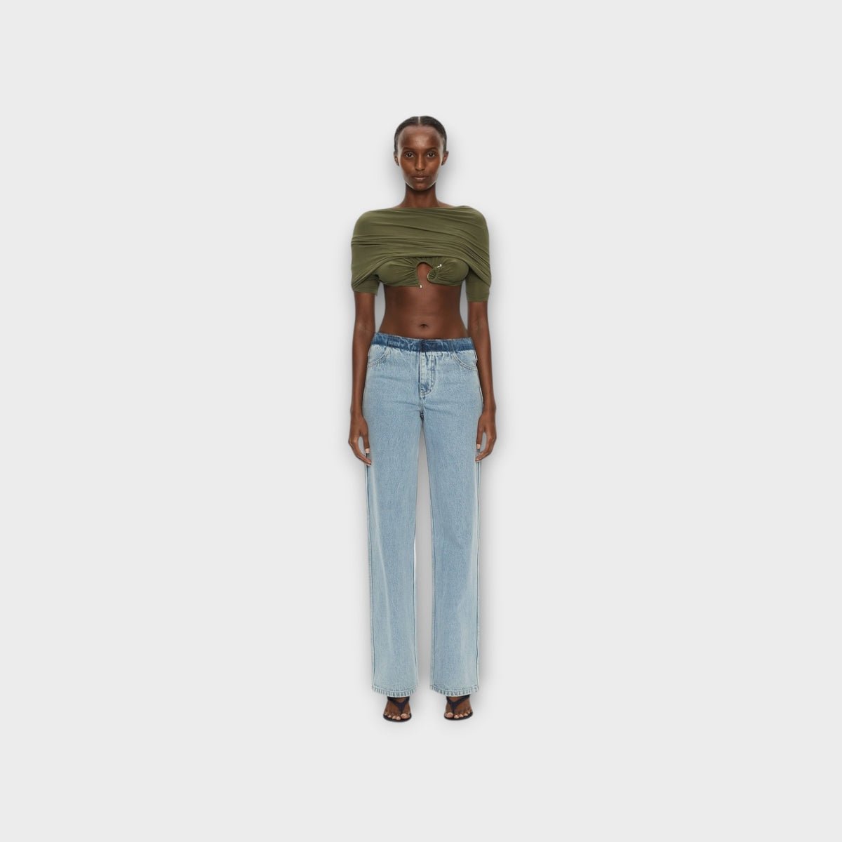 Christopher Esber Deconstructed Denim Jeans