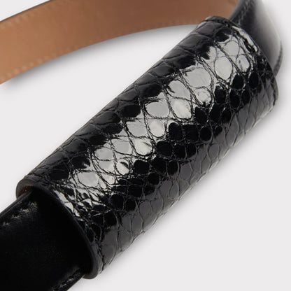Alaïa Alligator Belt
