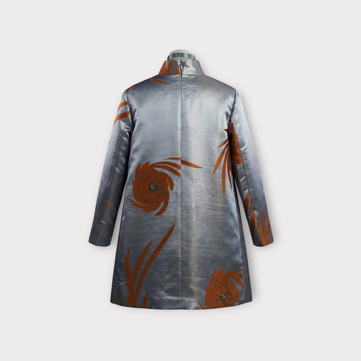 Undercover Metallic Satin Dress