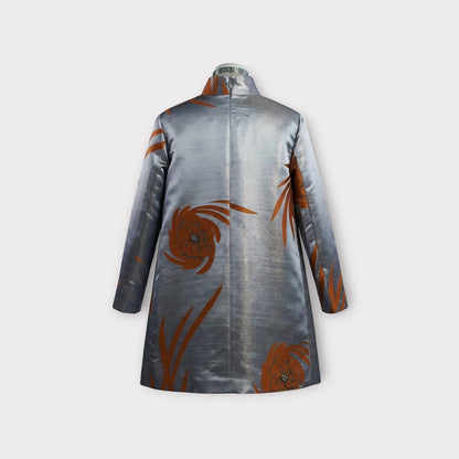 Undercover Metallic Satin Dress