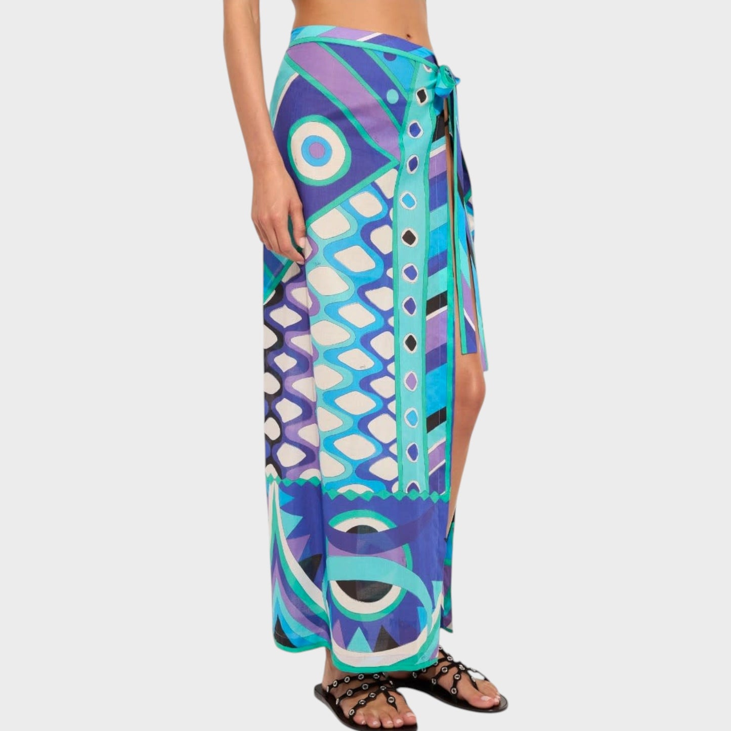 Pucci Cotton Sarong Skirt