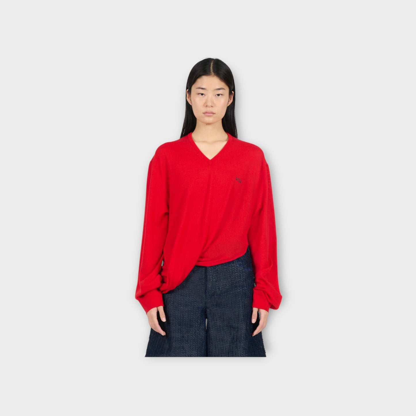 Loewe Asymmetric Draped Sweater