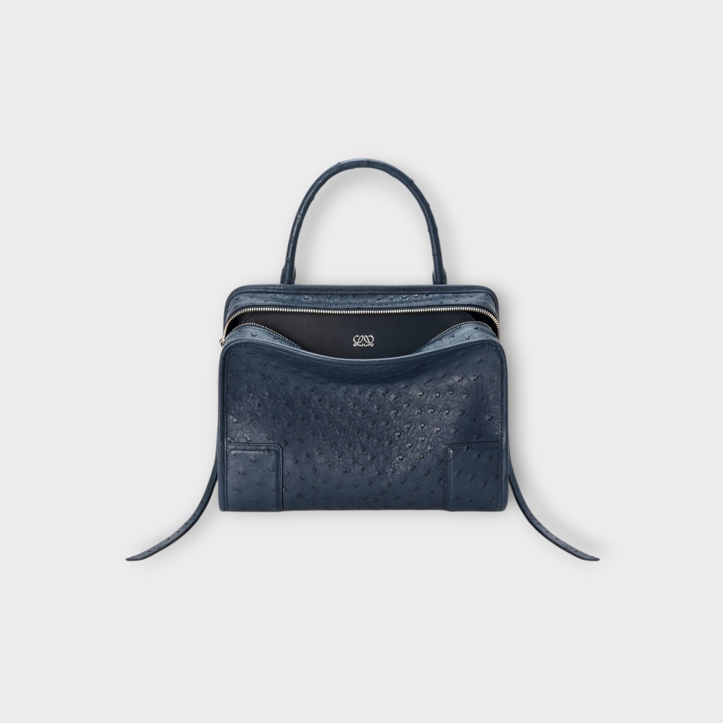 Loewe Amazona 180 Ostrich Medium Bag