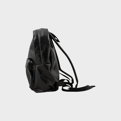 Comme des Garcons Embossed Shiny Leather Backpack
