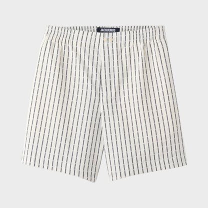 Jacquemus Calecon Striped Shorts