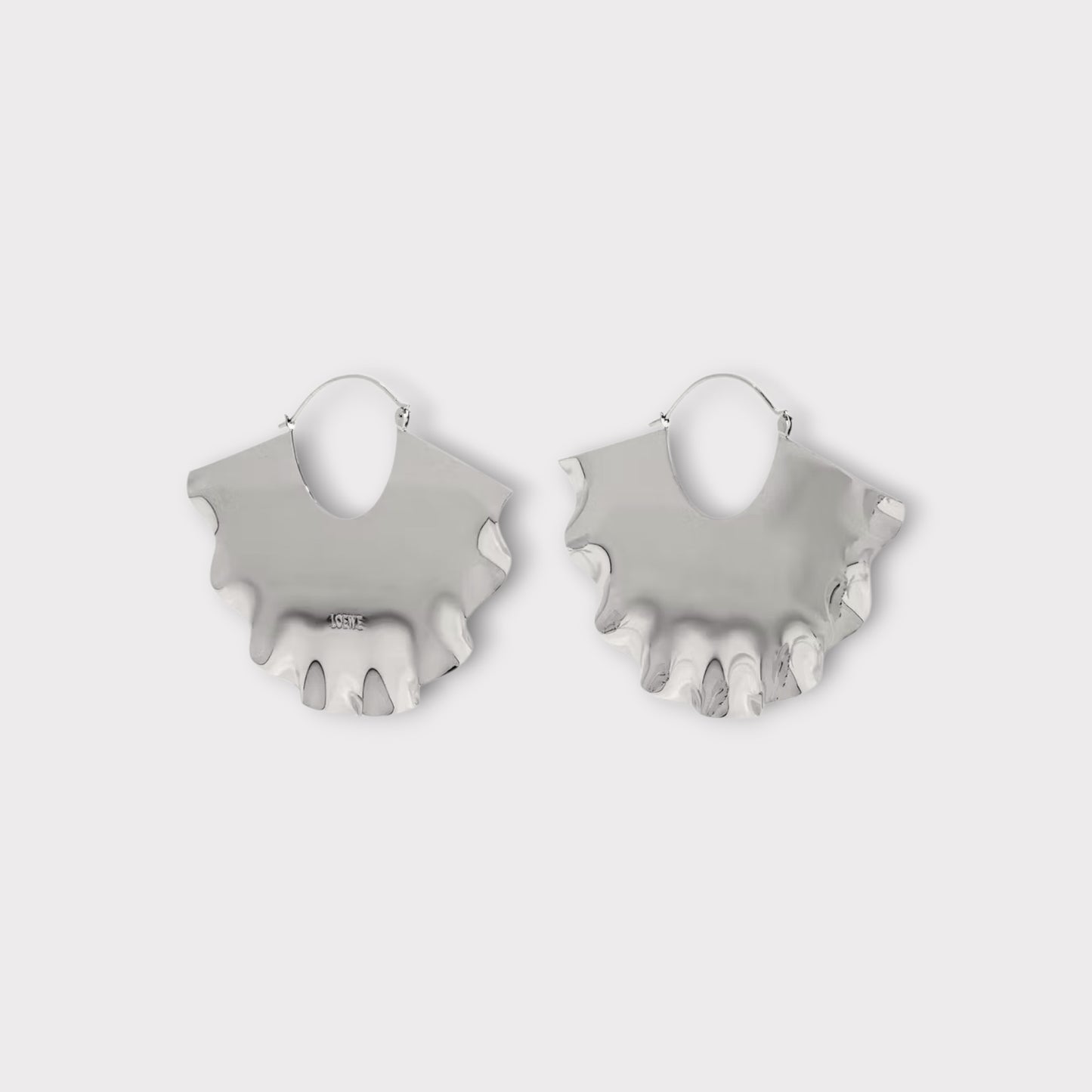 Loewe Palladium Frills Earrings