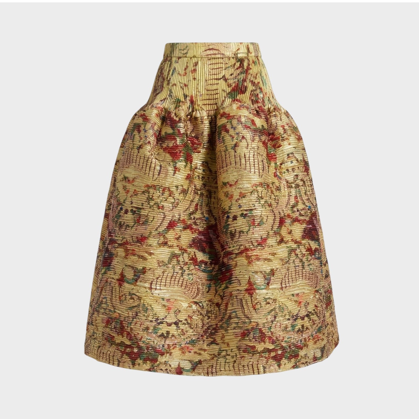 Julia Heuer Kenza Hand Pleated Skirt