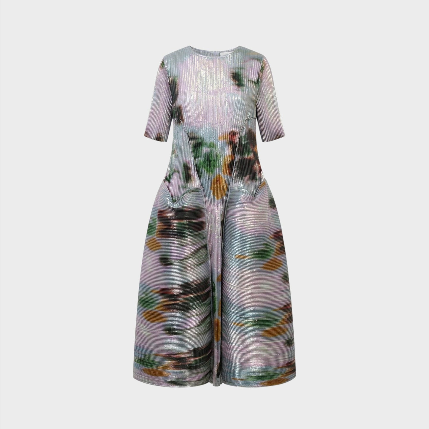 Julia Heuer Uma Hand Pleated Dress