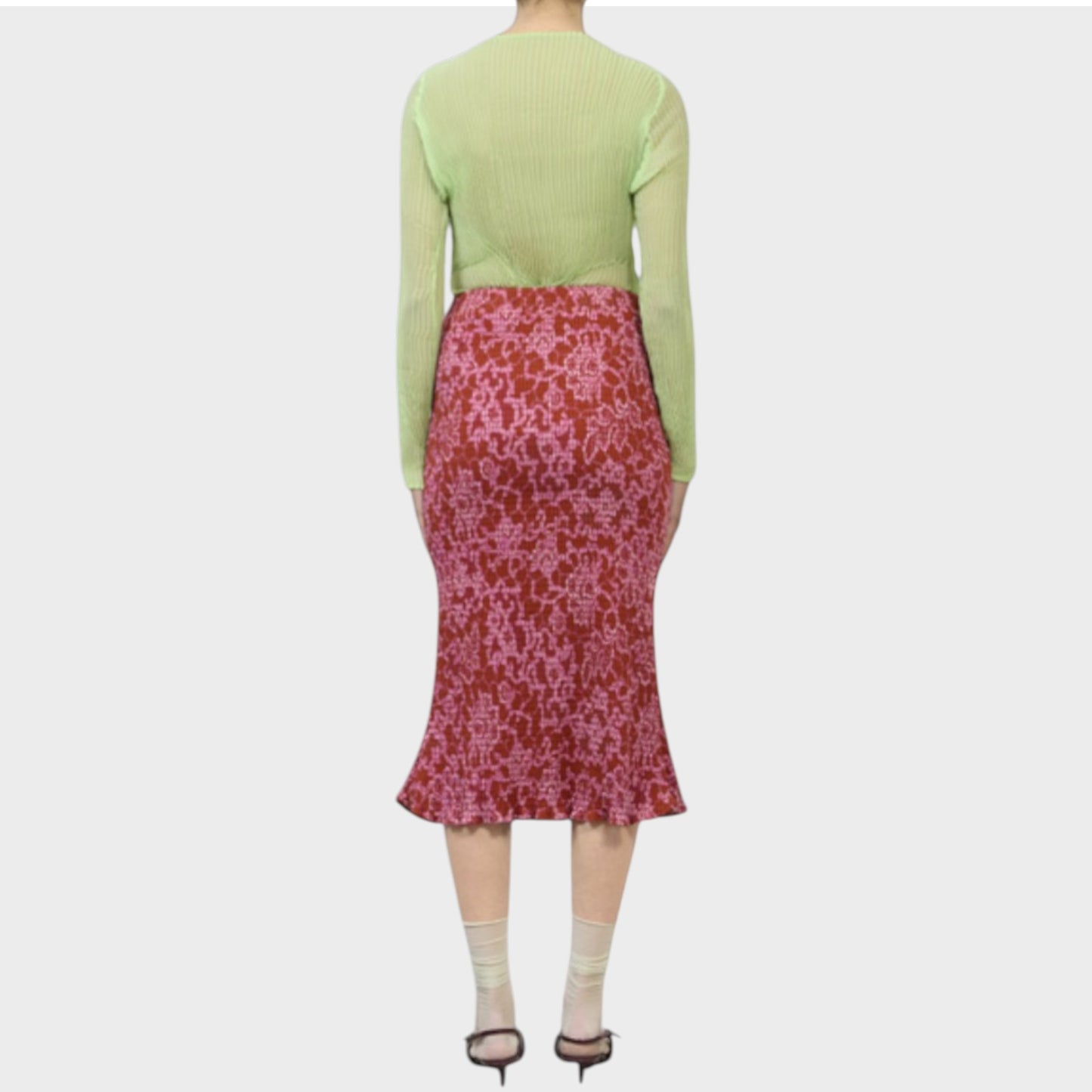Julia Heuer Finn Hand Pleated Skirt