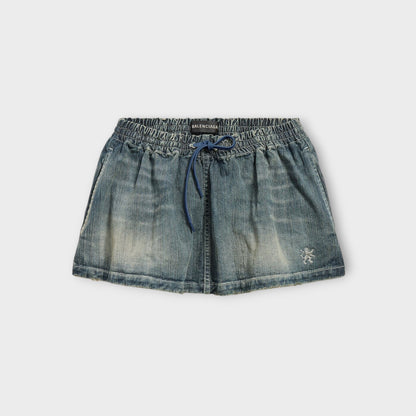 Balenciaga Denim Mini Skirt