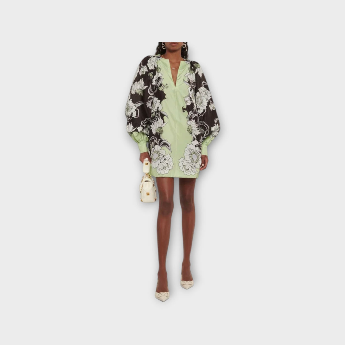 Valentino Silk Taffetas Mini Dress
