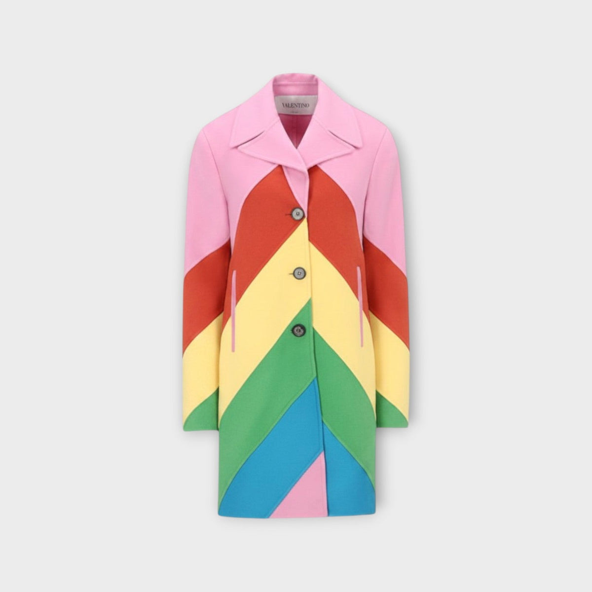 Valentino Rainbow Coat