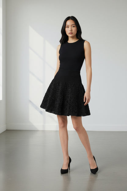 Alaïa Libellule Lurex Mini Skirt