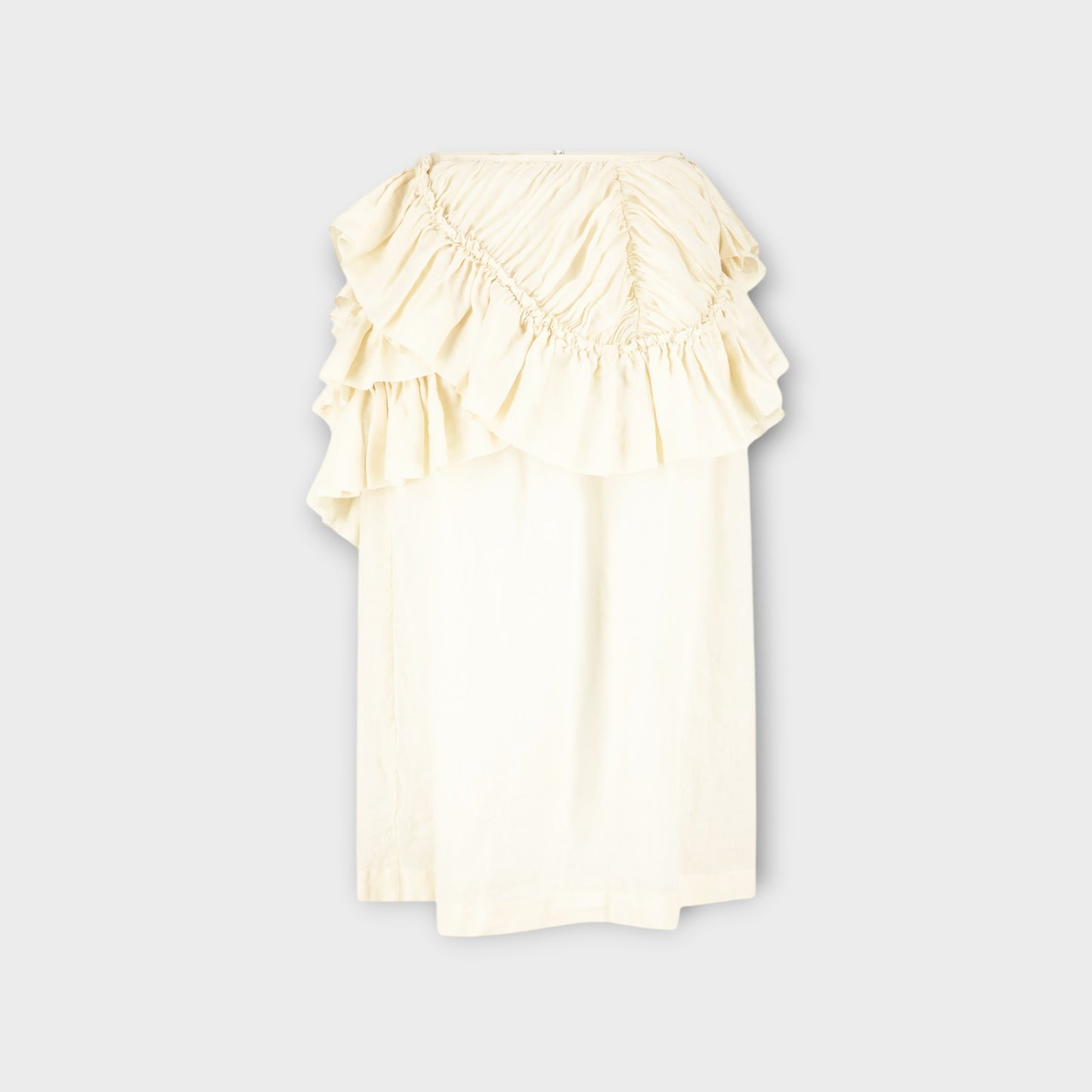 Dries Van Noten Shelby Ruffled Skirt