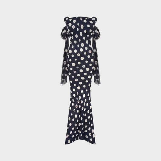 Conner Ives Sash Strap Gown