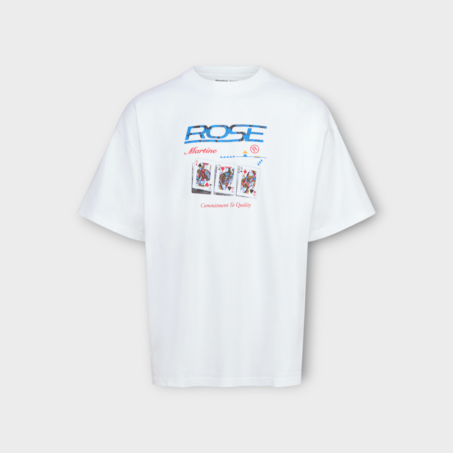 Martine Rose Playing Cards T-shirt