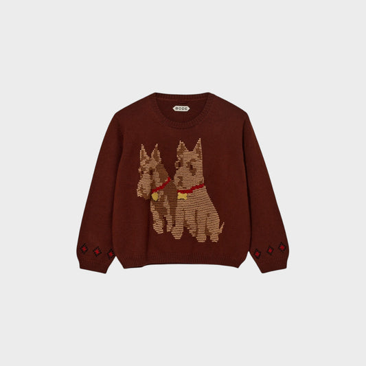 Bode Scottie Wool Sweater