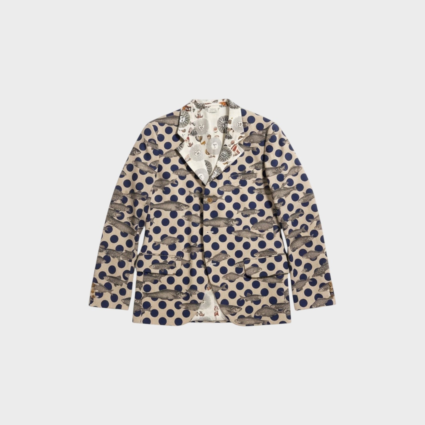Comme des Garcons Homme Plus Pattern Blazer