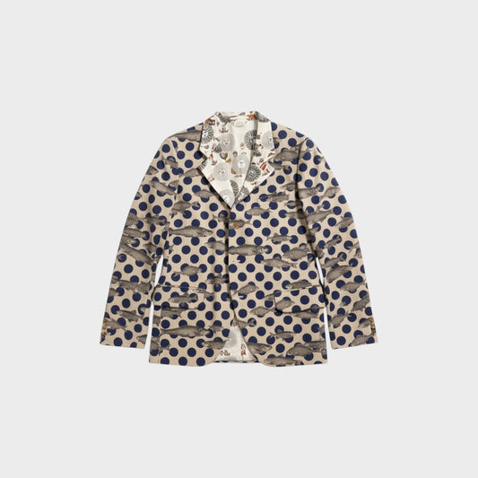 Comme des Garcons Homme Plus Pattern Blazer