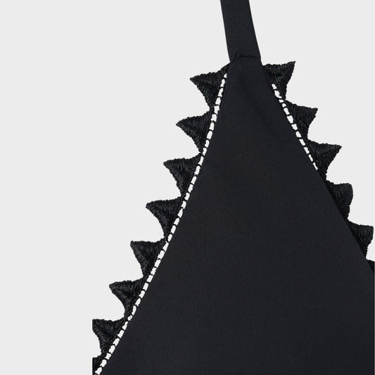 Jacquemus Picot Triangle Bikini