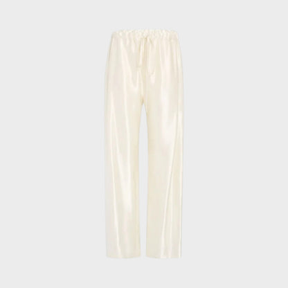 Khaite Rohen Satin Trouser