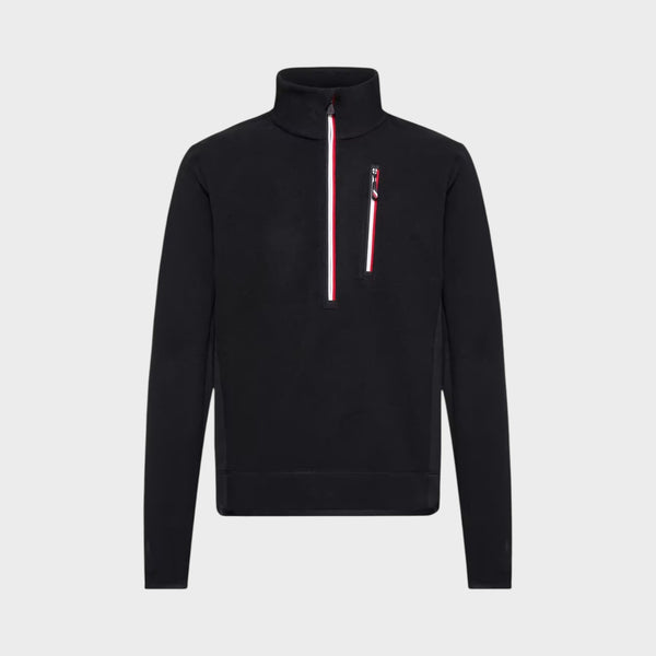 Moncler Grenoble Half Zip Logo Sweater