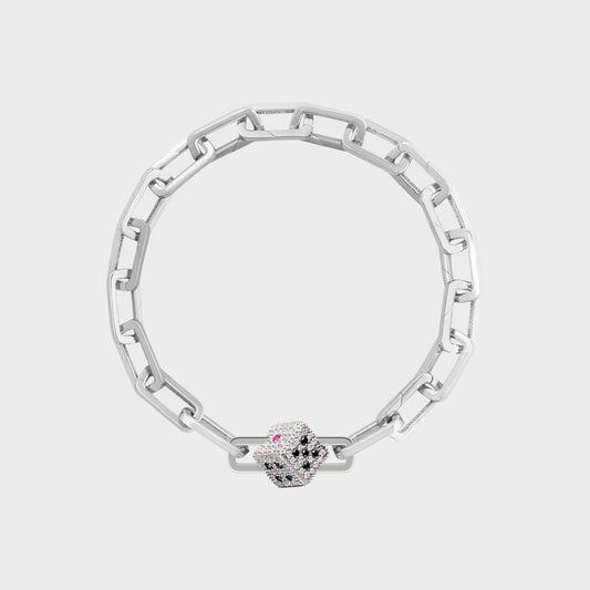 Poubel Dice Stoneset Charm
