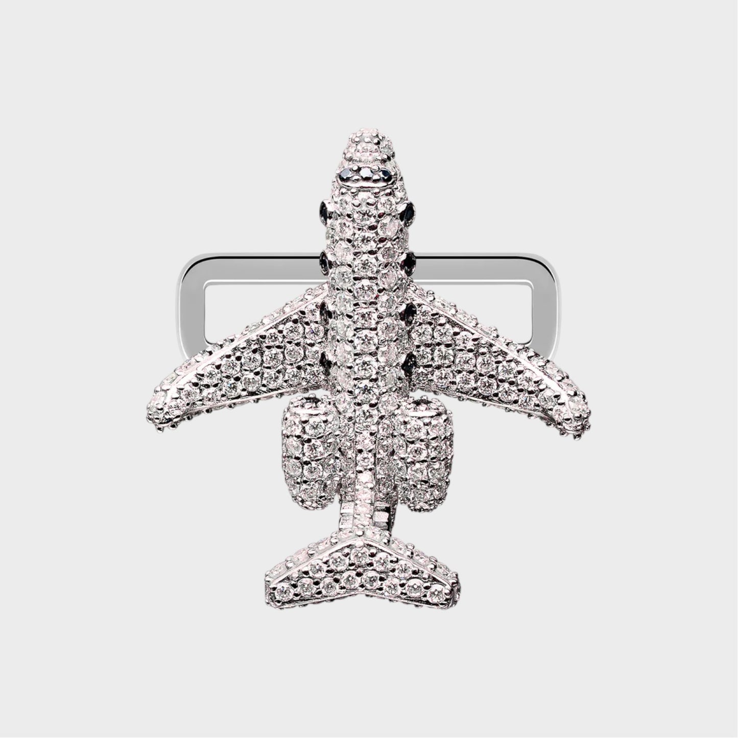 Poubel Jet Stoneset Charm