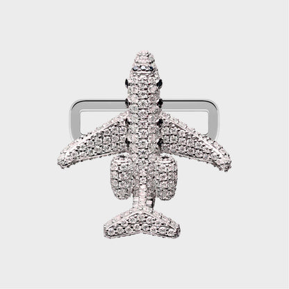 Poubel Jet Stoneset Charm
