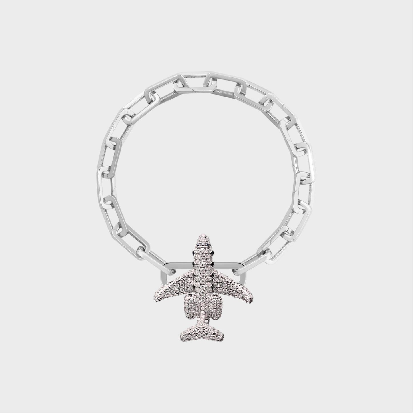 Poubel Jet Stoneset Charm