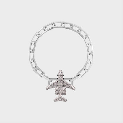 Poubel Jet Stoneset Charm