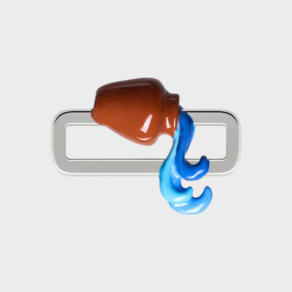 Poubel Aquarius Water-Bearer Charm