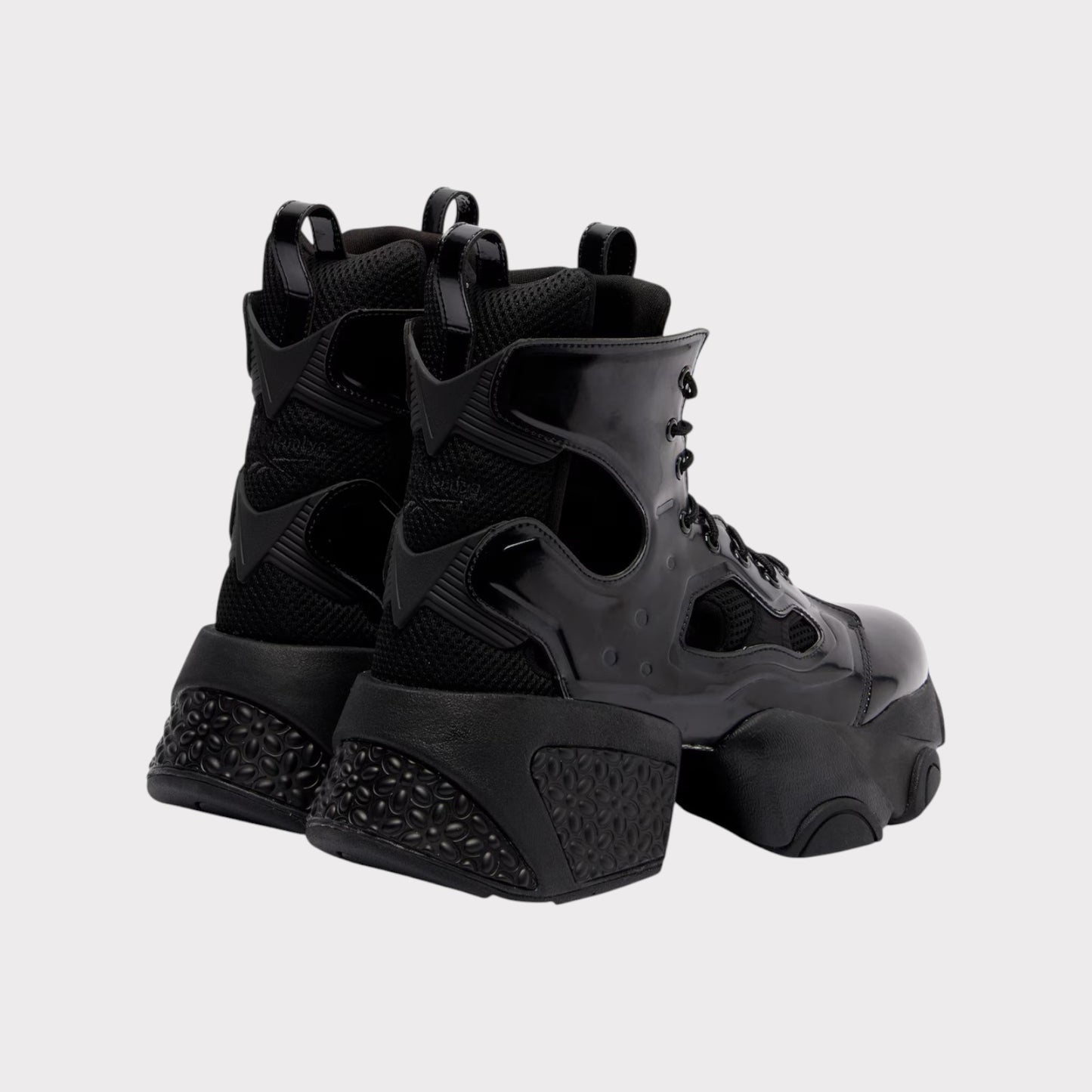 Noir Kei Ninomiya x Reebok Fury Lace-up Boots