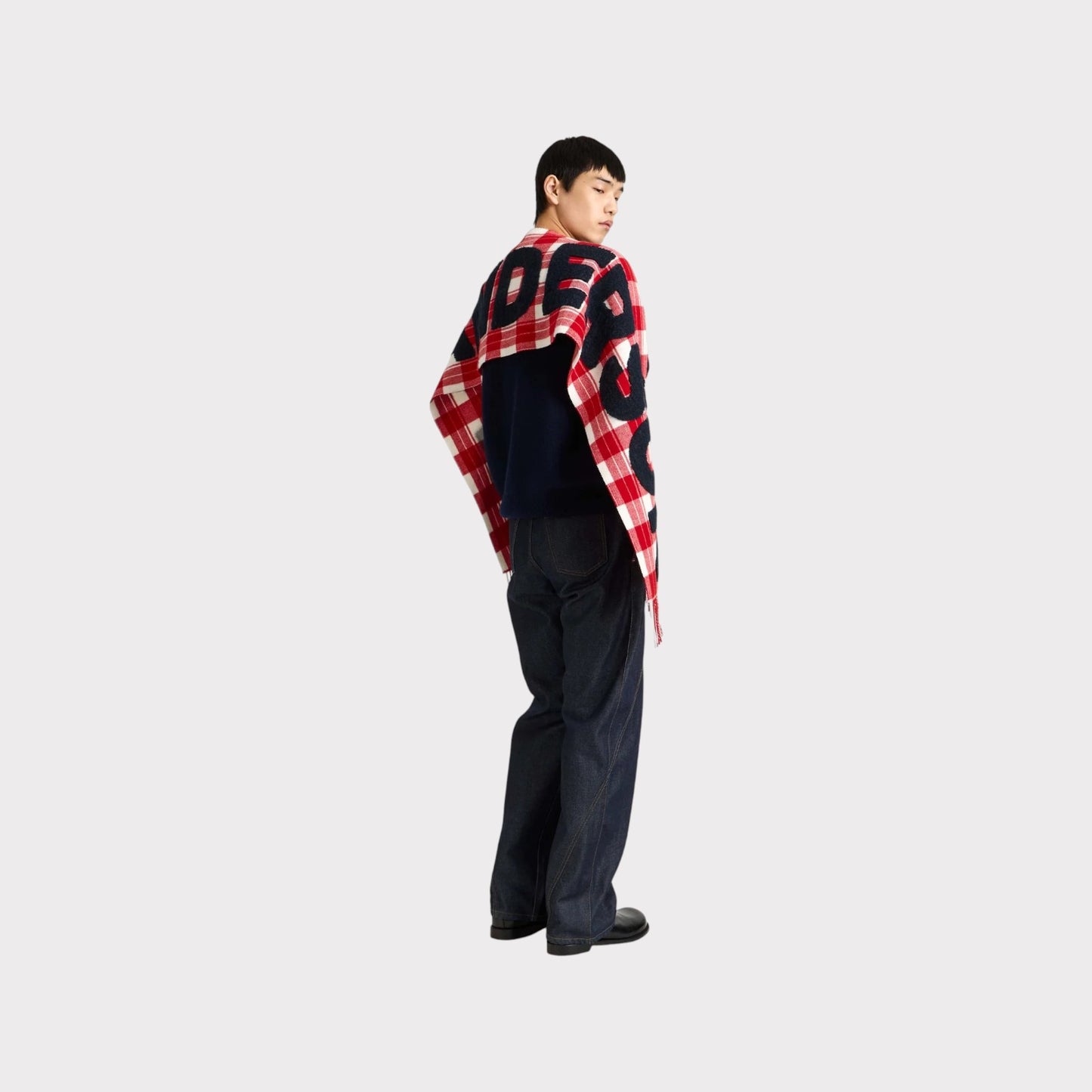 JW Anderson Fil Coupe Logo Scarf