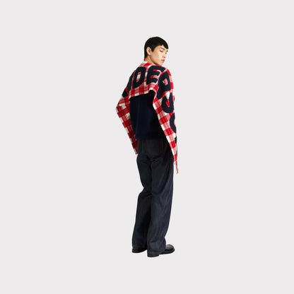JW Anderson Fil Coupe Logo Scarf